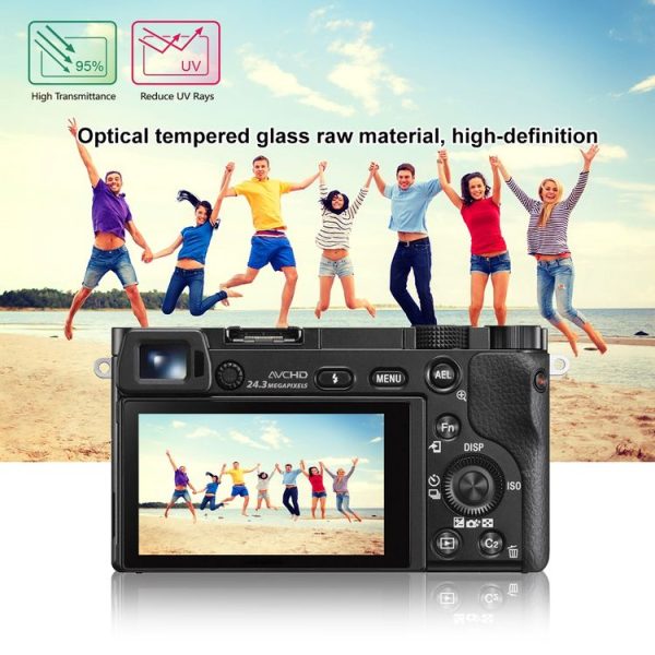 PULUZ 2.5D 9H Tempered Glass Film for Sony A6000, Compatible with Sony A5000 / A6400 / A6300 / A3000 / NEX-7 / NEX-6 / NEX-5N / NEX-3N / NEX5C / NEX-C3 / NEX-5T / H400, Panasonic W850K, Olympus TG850 / TG860 / TG870 PM2 / EPL5 / EPL6 - Image 11