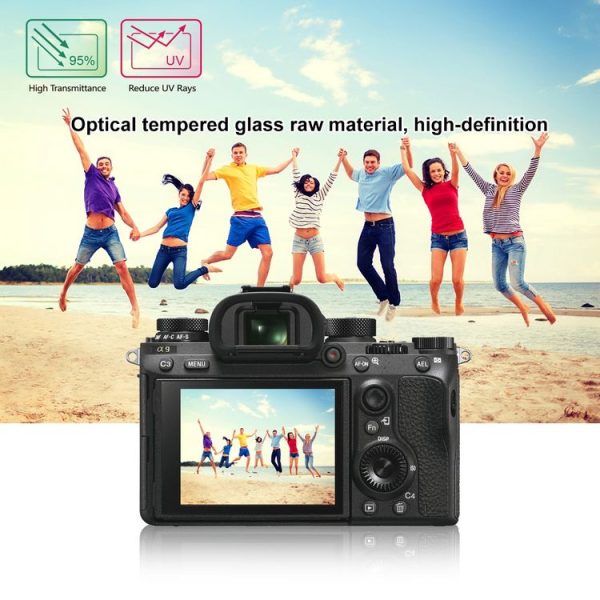 PULUZ 2.5D 9H Tempered Glass Film for Sony ILCE-9 (A9), Compatible with Sony RX100 / II / III / IV / V / IV / A99 / HX400 / H300 / A99II / A7RIII / A7RII / A77II / RX10II / WX500 / HX90V, Samsung WB1100 / EX2F, Olympian VH-410 - Image 11