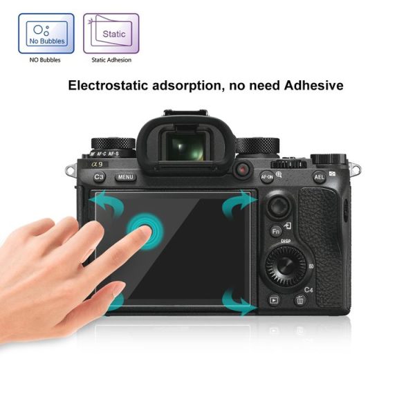 PULUZ 2.5D 9H Tempered Glass Film for Sony ILCE-9 (A9), Compatible with Sony RX100 / II / III / IV / V / IV / A99 / HX400 / H300 / A99II / A7RIII / A7RII / A77II / RX10II / WX500 / HX90V, Samsung WB1100 / EX2F, Olympian VH-410 - Image 8