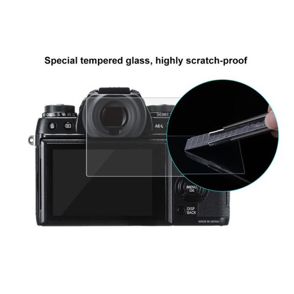 PULUZ 2.5D 9H Tempered Glass Film for Fujifilm X-T1, Compatible with Fujifilm X-T2 / X-A3 / X-A5 / X-A10 / X-A20 - Image 9