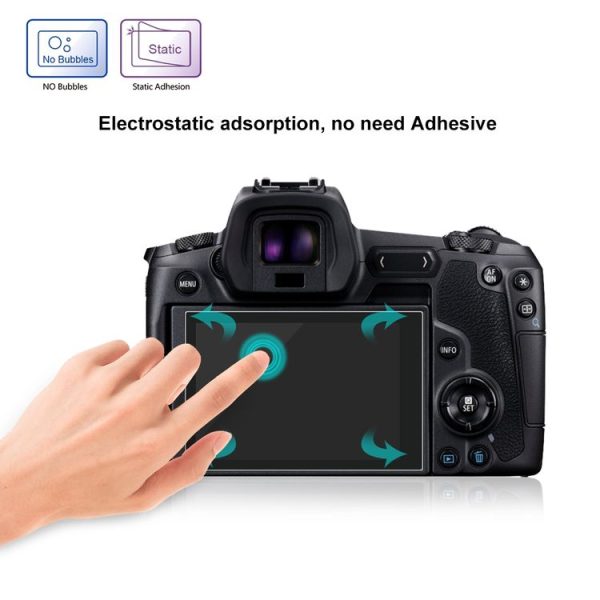PULUZ 2.5D 9H Tempered Glass Film for Canon EOS R - Image 8