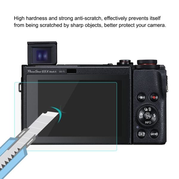 PULUZ 2.5D 9H Tempered Glass Film for Canon PowerShot G5 X Mark II - Image 4