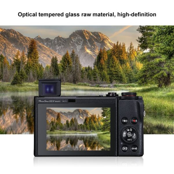 PULUZ 2.5D 9H Tempered Glass Film for Canon PowerShot G5 X Mark II - Image 7