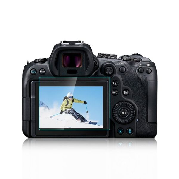 PULUZ 2.5D 9H Tempered Glass Film for Canon EOS R6 - Image 2
