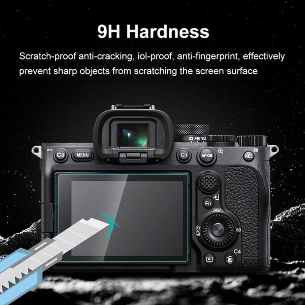 PULUZ 2.5D 9H Tempered Glass Film for Sony Alpha 7 IV / A7 IV / ILCE-7M4 / A7M4 - Image 4