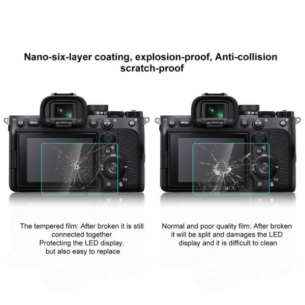 PULUZ 2.5D 9H Tempered Glass Film for Sony Alpha 7 IV / A7 IV / ILCE-7M4 / A7M4 - Image 7