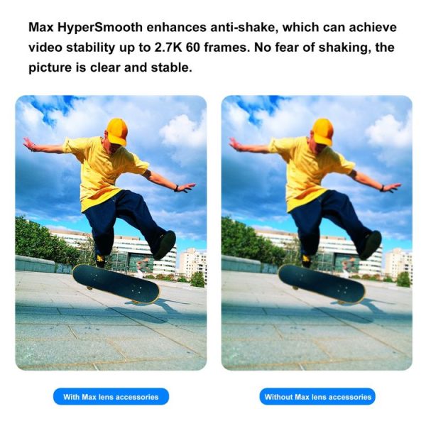 PULUZ Max Lens Mod Wide Angle Lens for GoPro Hero13 Black / Hero12 Black / Hero11 Black / HERO10 Black / HERO9 Black (Black) - Image 7