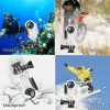 PULUZ 30m Underwater Waterproof Housing Protective Case for Insta360 GO 2, with Base Adapter & Screw (Transparent) - Image 6