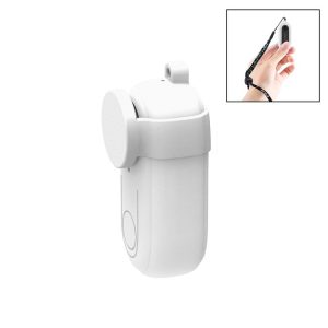 PULUZ Silicone Protective Case with Lens Cover for Insta360 GO 2 (White)