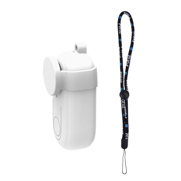 PULUZ Silicone Protective Case with Lens Cover for Insta360 GO 2 (White) - Image 6