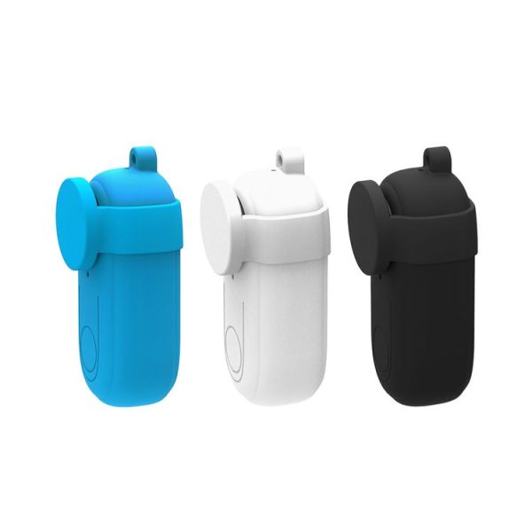 PULUZ Silicone Protective Case with Lens Cover for Insta360 GO 2 (White) - Image 7