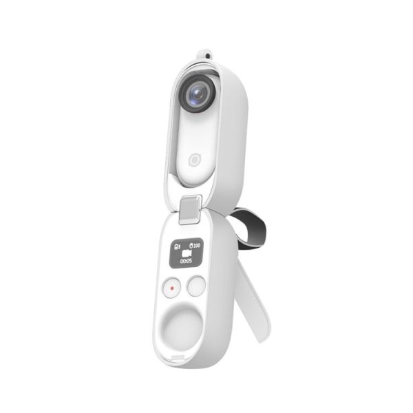 PULUZ Charging Box Silicone Protective Case for Insta360 GO 2 (White) - Image 4