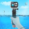 PULUZ Floating Foam Hand Grip Buoyancy Rods with Strap & Quick-release Base for GoPro, Insta360, DJI and Other Action Cameras (Orange)