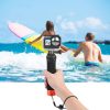 PULUZ Floating Foam Hand Grip Buoyancy Rods with Strap & Quick-release Base for GoPro, Insta360, DJI and Other Action Cameras (Orange) - Image 6