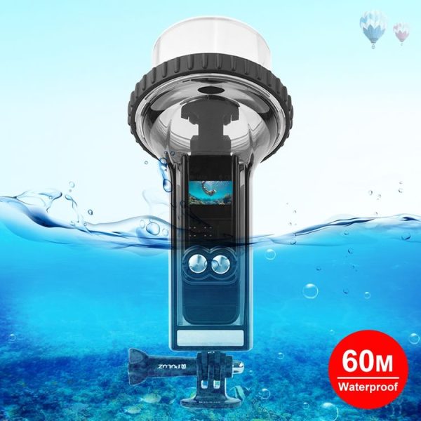PULUZ 60m Underwater Waterproof Housing Diving Case Cover for DJI Osmo Pocket 2 (Black)