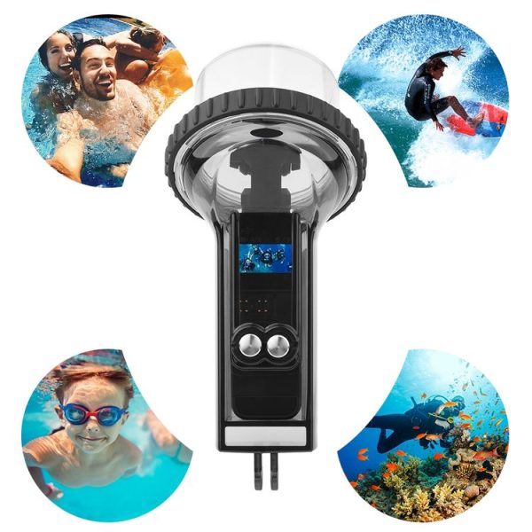PULUZ 60m Underwater Waterproof Housing Diving Case Cover for DJI Osmo Pocket 2 (Black) - Image 10