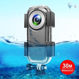 PULUZ 30m Underwater Waterproof Housing Case for Insta360 ONE X2 (Transparent)