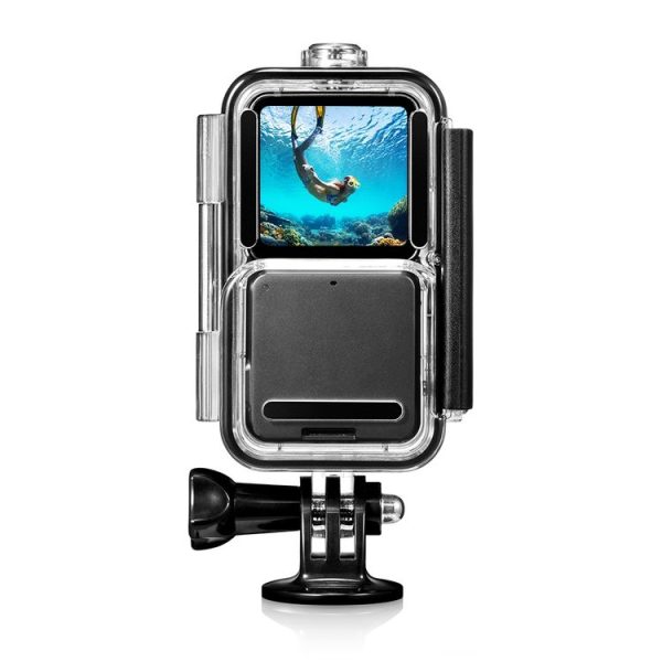 PULUZ 60m Waterproof Housing Diving Case for DJI Action 2 Camera Unit / Action 2 Power Combo / Action 2 Dual-Screen Combo (Transparent) - Image 3