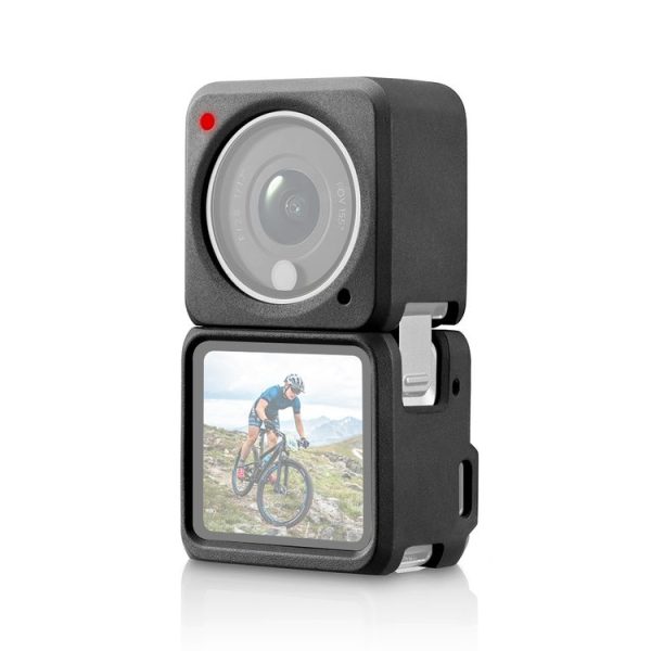 PULUZ Split Silicone Protective Case for DJI Action 2 (Black)