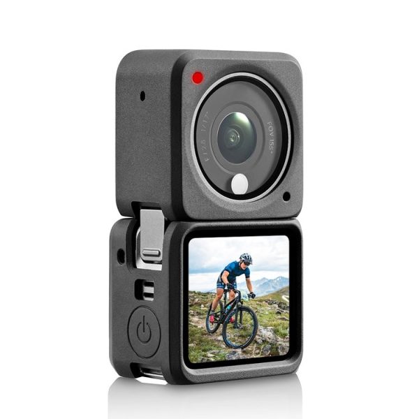 PULUZ Split Silicone Protective Case for DJI Action 2 (Black) - Image 4