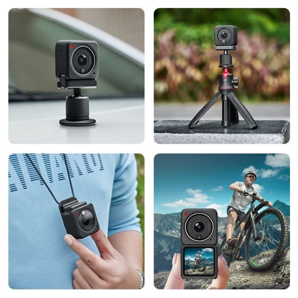 PULUZ Split Silicone Protective Case for DJI Action 2 (Black) - Image 6