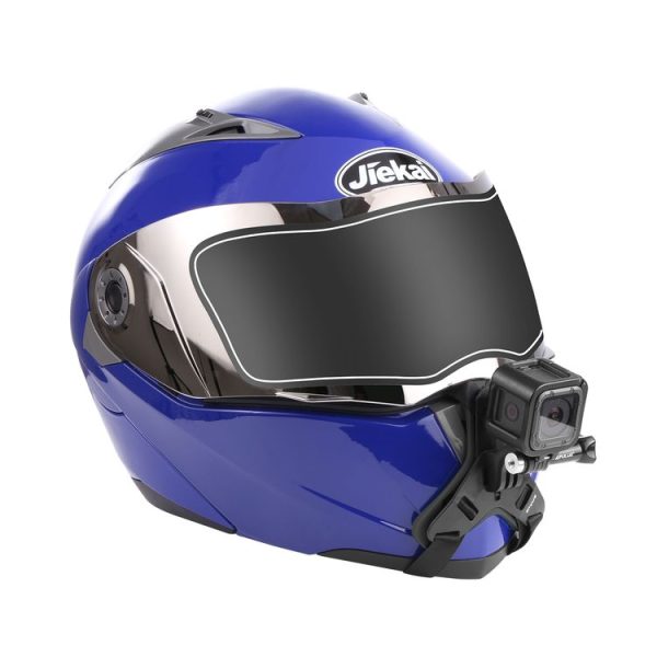 PULUZ Motorcycle Helmet Chin Strap Mount for GoPro, DJI Osmo Action and Other Action Cameras (Black) - Image 6