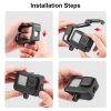 PULUZ Chargeable PA Frame Mount Cage with Cold Shoe Base Slot for GoPro HERO13 Black / 12 Black / 11 Black / 11 Black Mini / 10 Black / 9 BlackBlack) - Image 7