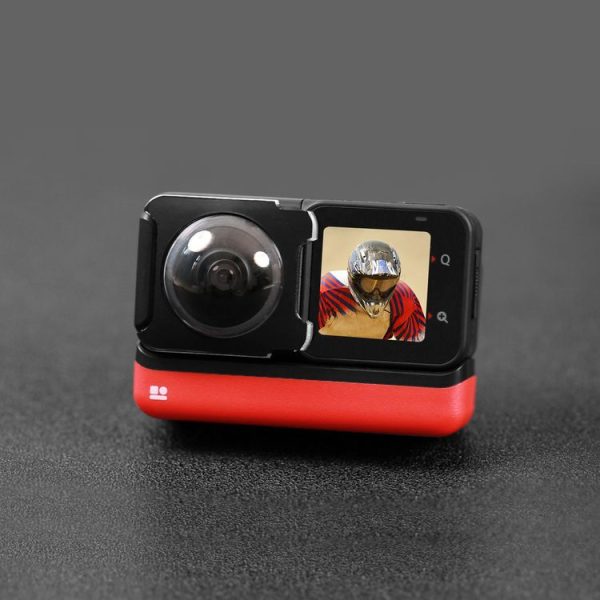 PULUZ Lens Guards PC Protective Cover for Insta360 One R / RS / Sphere (Black) - Image 5