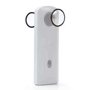 PULUZ Lens Guard PC Protective Cover Kits for Ricoh Theta SC2 / S / V (Transparent)