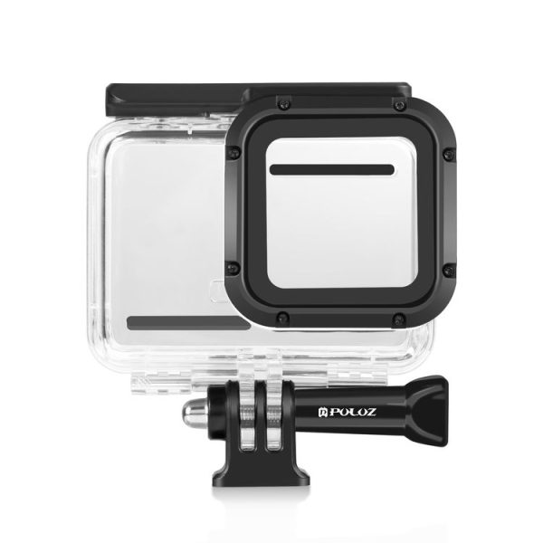 PULUZ 60m Underwater Depth Diving Case Waterproof Camera Housing for Insta360 One RS 4K Edition (Transparent) - Image 2
