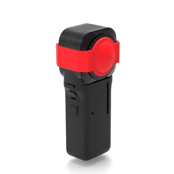 PULUZ Silicone Protective Case with Lens Cover for Insta360 One RS 1-Inch 360 Edition (Red) - Image 5