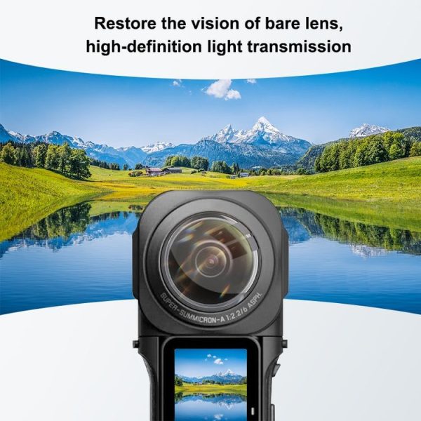 PULUZ Lens Guard PC Protective Cover for Insta360 ONE RS 1-Inch 360 Edition - Image 7