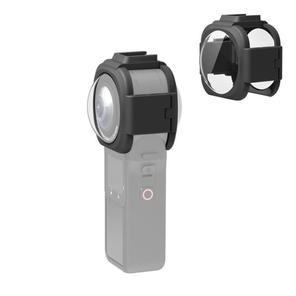 PULUZ Lens Guard Protective Cover for Insta360 ONE RS 1-Inch 360 Edition (Black)