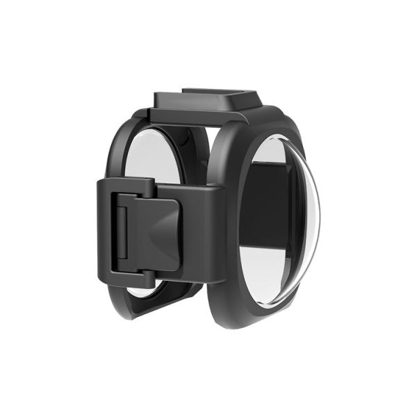 PULUZ Lens Guard Protective Cover for Insta360 ONE RS 1-Inch 360 Edition (Black) - Image 2