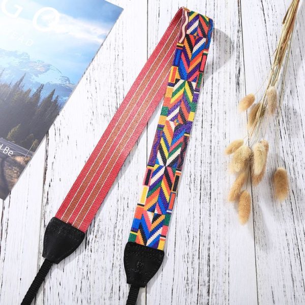 PULUZ Retro Ethnic Style Multi-color Series Shoulder Neck Strap Camera Strap for SLR / DSLR Cameras - Image 10