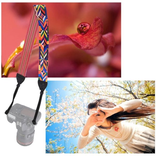 PULUZ Retro Ethnic Style Multi-color Series Shoulder Neck Strap Camera Strap for SLR / DSLR Cameras - Image 6