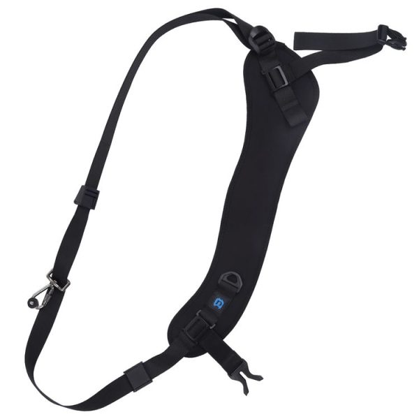 PULUZ Quick Release Anti-Slip Soft Pad Nylon Breathable Curved Camera Strap with Metal Hook for SLR / DSLR Cameras - Image 2