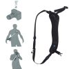 PULUZ Quick Release Anti-Slip Soft Pad Nylon Breathable Curved Camera Strap with Metal Hook for SLR / DSLR Cameras - Image 7