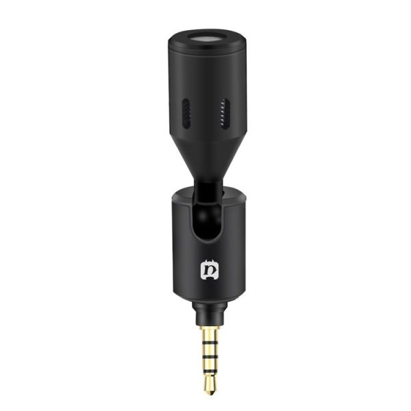 PULUZ 3.5mm Jack Mobile Phone Single Directional Adjustable Microphone (Black) - Image 2