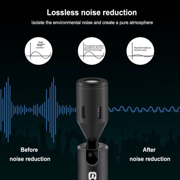 PULUZ 3.5mm Jack Mobile Phone Single Directional Adjustable Microphone (Black) - Image 5