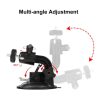 PULUZ Car Suction Cup Mount with Phone Clamp / Screw / Tripod Adapter - Image 4