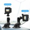 PULUZ Car Suction Cup Mount with Phone Clamp / Screw / Tripod Adapter - Image 6