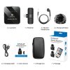 PULUZ Wireless Lavalier Microphone for iPhone / iPad, 8-Pin Receiver and Dual Microphones (Black) - Image 11