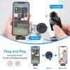PULUZ Wireless Lavalier Microphone for iPhone / iPad, 8-Pin Receiver and Dual Microphones (Black) - Image 6