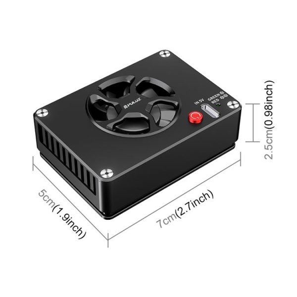 PULUZ Camera Cooling Fan Semiconductor Radiator for Sony / Canon / FUJIFILM / Nikon Cameras (Black) - Image 2