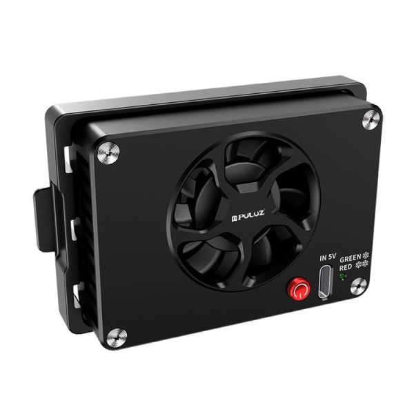 PULUZ Camera Cooling Fan Semiconductor Radiator for Sony / Canon / FUJIFILM / Nikon Cameras (Black) - Image 3