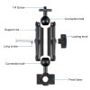 PULUZ Motorcycle Holder Rearview Mirror Fixed Mount for GoPro and Other Action Cameras (Black) - Image 3
