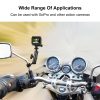 PULUZ Motorcycle Holder Rearview Mirror Fixed Mount for GoPro and Other Action Cameras (Black) - Image 5