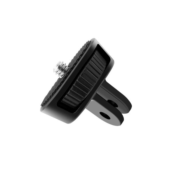 PULUZ 1 / 4 inch Screw Adjustable ABS Action Camera Tripod Adapter (Black) - Image 2