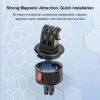 PULUZ Action Camera Magnetic Base Adapter (Black) - Image 4
